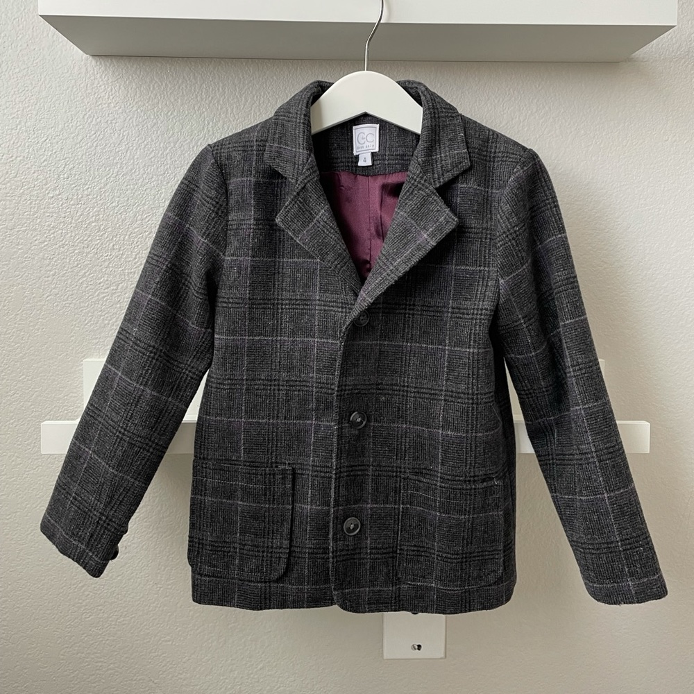 C de C Boys Wool Blend Blazer